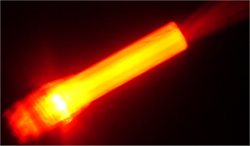 LED wand in Red
