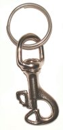 Bronze Nickel Plated Butterfly Snaphook with Split Ring