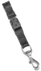 Bronze Nickel Plated 90mm Boltsnaps on Webbing Detach