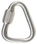 6mm Stainless Steel Delta Quick Link