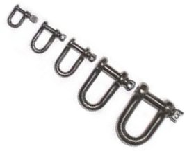 Stainless Steel D Shackles