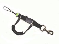 Heavy Duty Detach Coiled Lanyard - 115mm Boltsnap